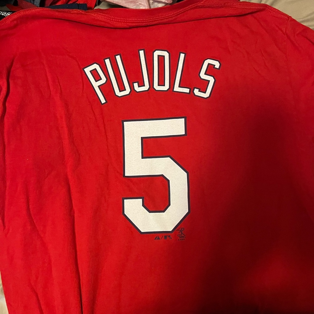 Albert Pujols St Louis Cardinals jersey shirt